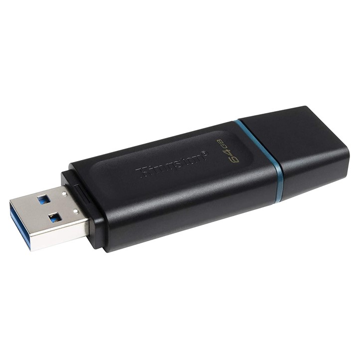 [DTX/64GB] Memoria USB Kingston 64GB DataTraveler Exodia 3.2 Negro
