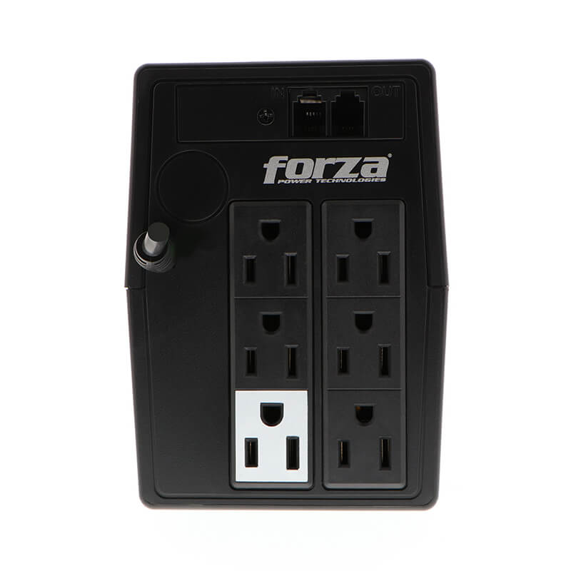 [NT-751] UPS 750VA Forza NT-751 375W 6 Tomas Nema