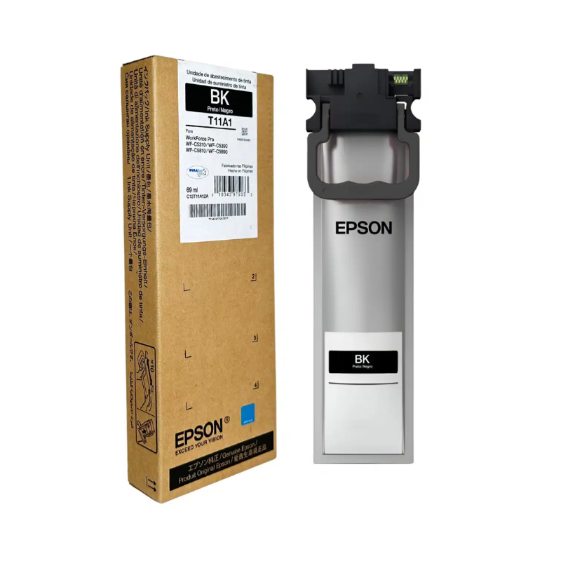 Bolsa de Tinta Epson WorkForce WF C5310/5390, C5810/5890 Negro STD