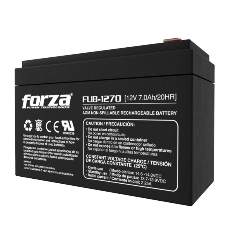 [FUB-1270] Batería para UPS Forza FUB-1270 7Ah 12v