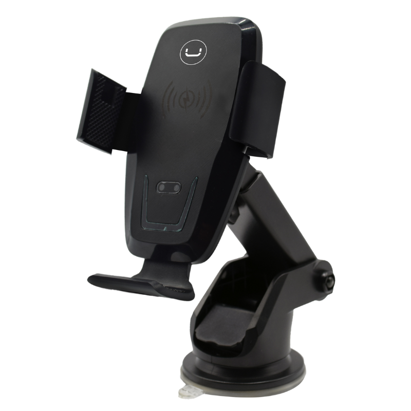 Base para Celular Carga Inalámbrica Unno Tekno CH3009BK Brazo Extendible