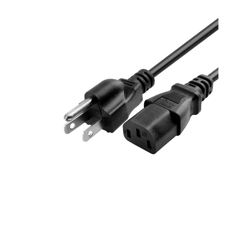 Cable de Poder CA Unno Tekno CB4001BK 6ft Negro
