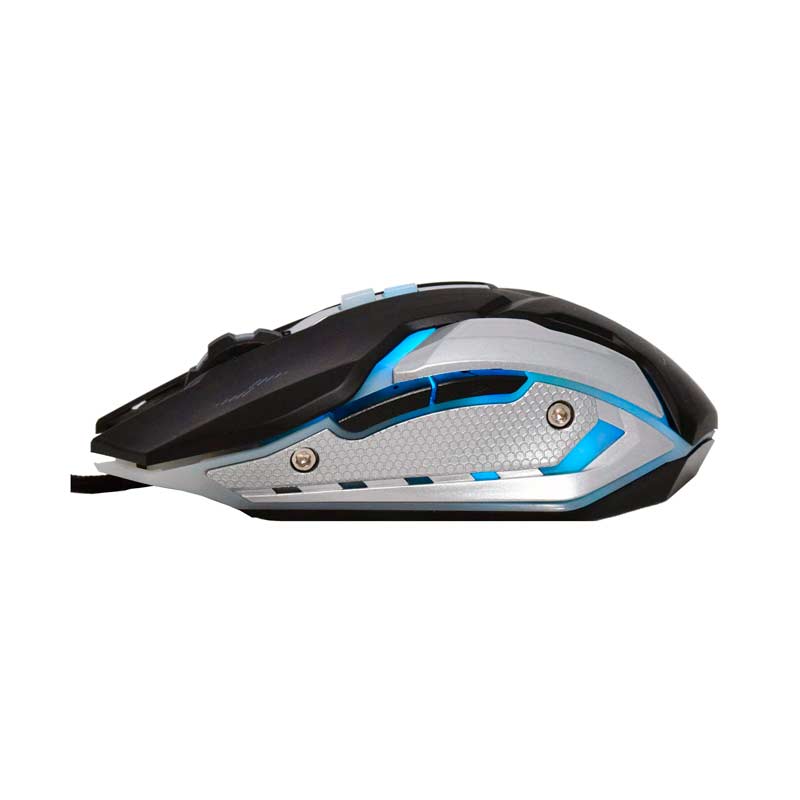 [MS6610BK] Mouse Alámbrico Gaming Brave Óptico 2400DPI