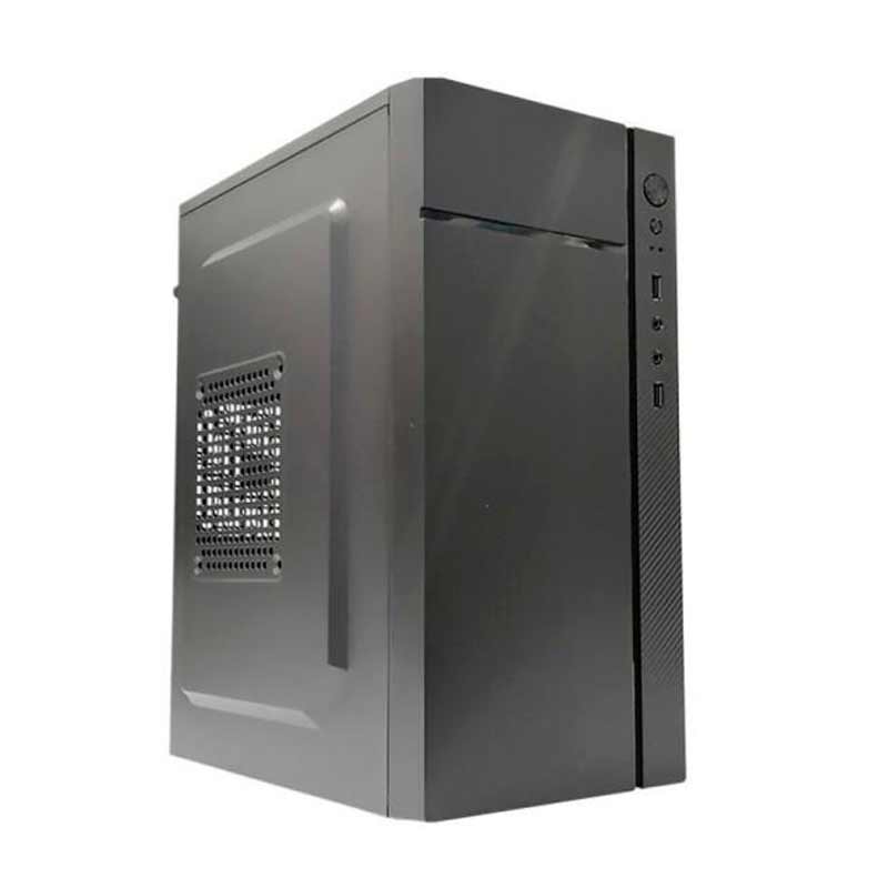 Case KME CM12KTRA001C Micro-ATX Con Fuente de Poder 600W Negro