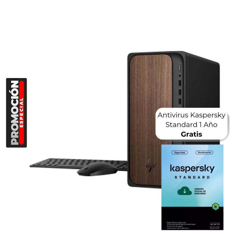 Computadora HP OmniDesk Intel Core Ultra 7 265 16GB RAM 1TB SSD W11 Home Teclado Inglés