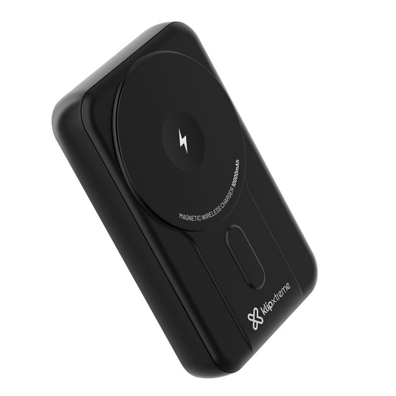 [KPB-600 WC] PowerBank Klip Xtreme PowerMag 10000mAh USB-C/Inalámbrico Negro