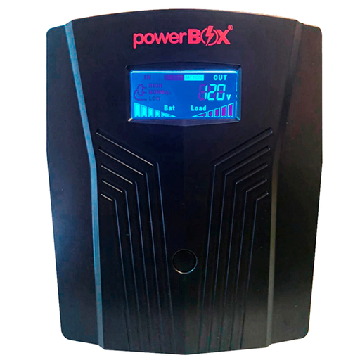 [PB20006LCD-USB] UPS 2000VA PowerBox PB20006LCD 1200W 6 Tomas