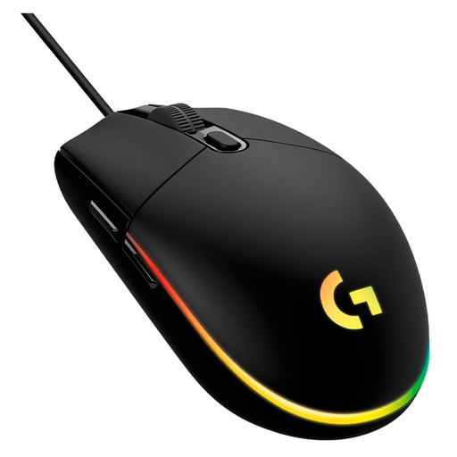 [910-005790] Mouse Óptico Gaming Logitech G203 LIGHTSYNC Negro 8000DPI 6 Botones
