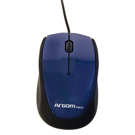 [ARG-MS-0014L] Mouse Alámbrico Argom MS14 3D Óptico 800DPI Azul