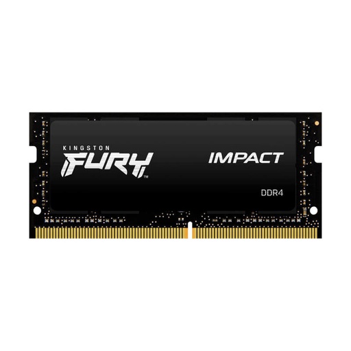 [KF432S20IB/8] Memoria RAM DDR4 SODIMM 8GB Kingston Fury Impact 3200Mhz