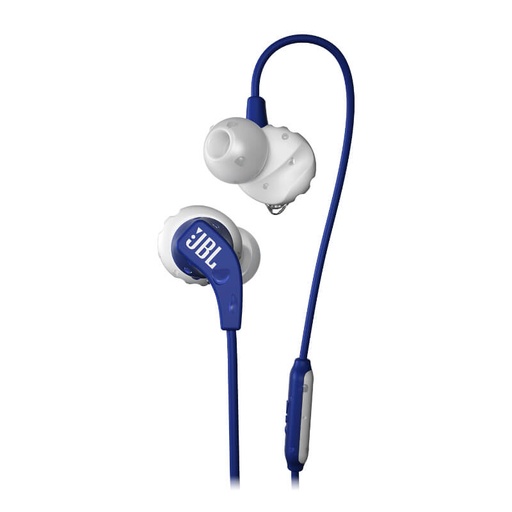 [JBLENDURRUNBLUAM] Audífonos JBL 3.5mm In-ear Endurance Run con Micrófono Azules