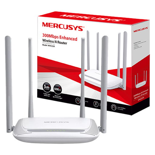 [MW325R] Router Mercusys MW325R 300Mbps 4 Antenas