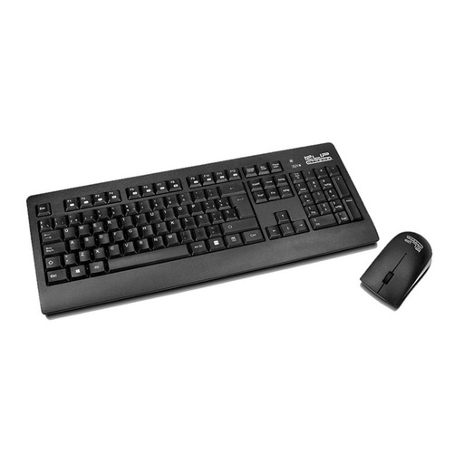 [KCK-265S] Teclado y Mouse Inalámbrico Klip Xtreme Inspire USB Negro Español