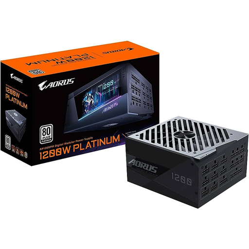 [GP-AP1200PM] Fuente de Poder 1200W Gigabyte Aorus 80Plus Platinum Modular