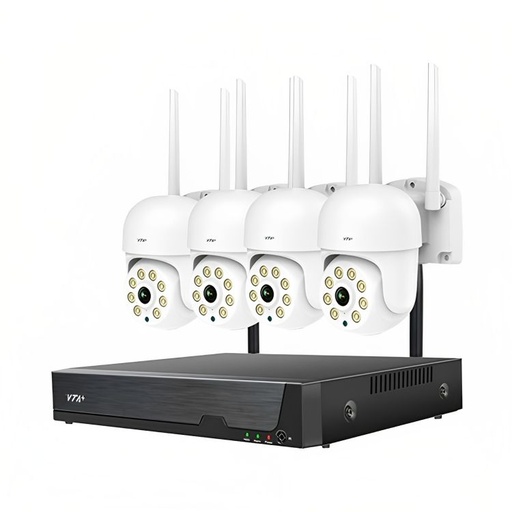 [VTA-84711] Sistema de Video Seguridad VTA+ Quaric Motion Cam System 4 Cámaras Wi-Fi