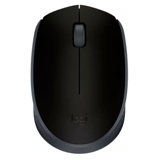 [910-004940] Mouse Inalámbrico Logitech M170 Óptico 1000DPI Negro con Gris