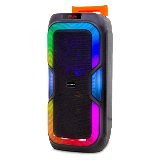[SP-1060RBT] Bocina Bluetooth Dolphin SP-1060RBT Party Speaker Dual 10" 3100W Negro