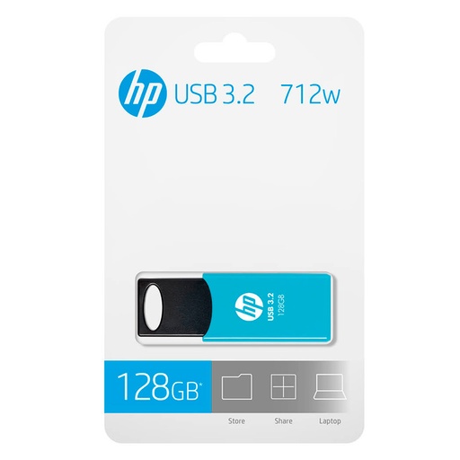[HPFD712LB-128] Memoria USB HP 128GB 712W 3.2 Flash Drives