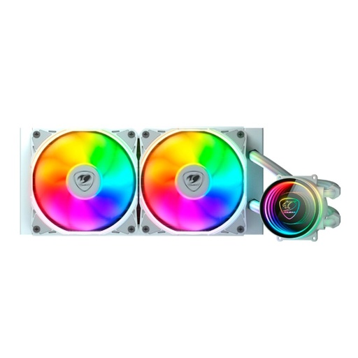 [3MPSD240.0002] Enfriador Líquido 240mm Cougar Poseidon Elite ARGB Blanco