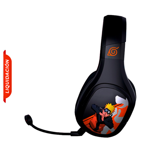 [NA-HS-1001] Audífonos Gaming Tipo Headset CheckPoint Naruto HX-300 USB con Micrófono Edición Naruto