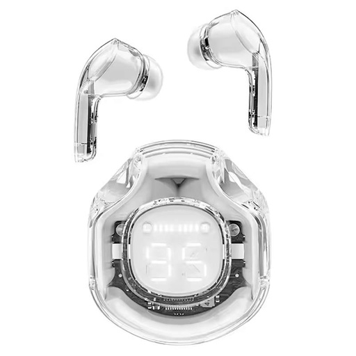 [HS7508WT] Audífonos Unno Tekno HS7206BK In-Ear Bluetooth Colores TWS con Micrófono Blanco