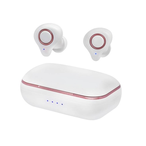 [HS7502WT] Audífonos In-Ear Unno Tekno HS7502WT Bluetooth Bold TWS con Micrófono Blanco