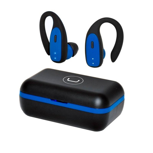 [HS7503BL] Audífonos In-Ear Unno Tekno HS7503BL Bluetooth Flex TWS  con Micrófono Azul