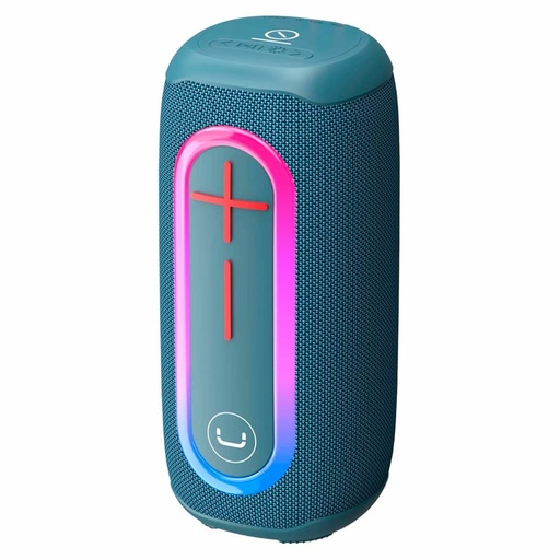 [SP9215BL] Bocina Bluetooth Unno Tekno SP9215BL SPIN 20W Azul