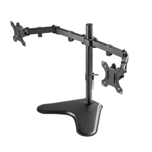 [TM8001BK] Bracket Unno Tekno Dual TM8001BK 12-32" con Mecanismo Neumático Negro