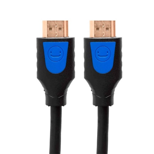 [CB4226BL] Cable HDMI 2.0 4K Unno Tekno CB4226BL 1.8 Metros Macho-Macho Negro