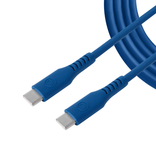 [CB4073BL] Cable USB-C a USB-C Unno Tekno CB4073BL 1.5 Metros Azul