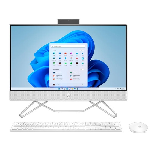 [A1UM9LA#ABM] Computadora HP AIO 24-cb1025la 23.8" i5-1235U 8GB 8GB RAM 512GB SSD Negro W11 Home
