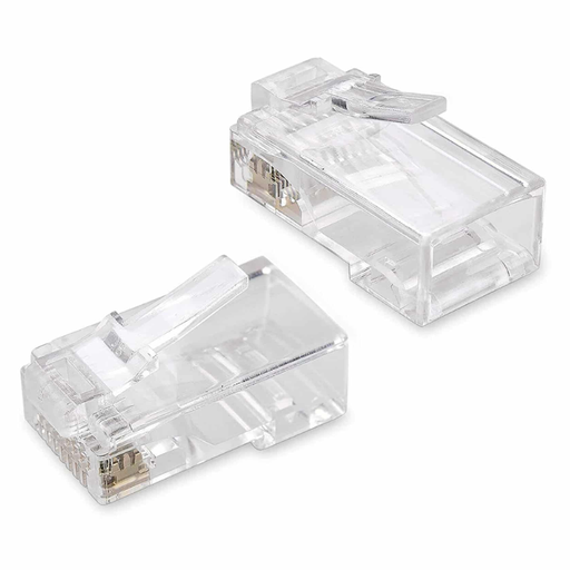 [AD3099WT] Conector RJ45 Unno Tekno Cat6 100 Unidades