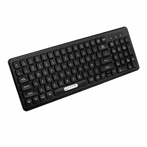 [KB6751BK] Teclado Inalámbrico Unno Tekno Klass Negro Español