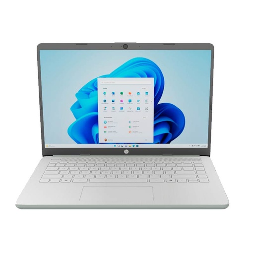 [14-dq6013dx] Laptop HP 14-DQ6013DX 14" Celeron N150 4GB RAM 128GB UFS Verde W11 Home Teclado Ingles
