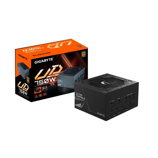 [GP-UD750GM PG5 GUS1] Fuente de Poder 750W Gigabyte UD750GM PG5 80 Plus Oro