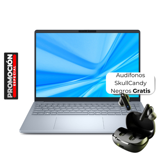 [GTRY5] Laptop Dell 16 Plus 16" Intel Core Ultra 7 256V 16GB RAM 1TB SSD W11 Home Plateado  Teclado Inglés