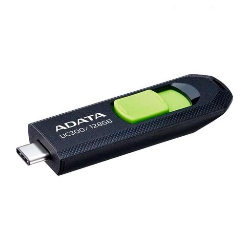 [ACHO-UC300-128G-RBK/GN] Memoria USB-C ADATA 128GB UC300 3.2 Negro