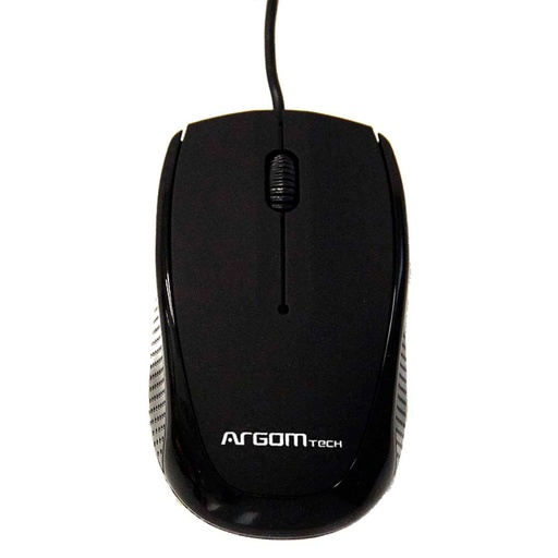 [ARG-MS-0014B] Mouse Alámbrico Argom MS14 3D Óptico 800DPI Negro