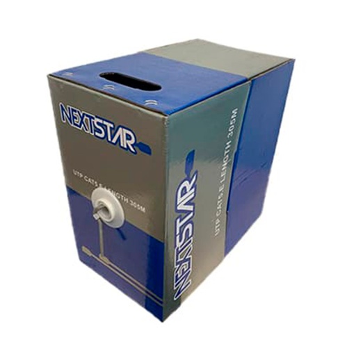 [71R375] Bobina de Cable de Red NextStar Cat5E Interior 1000ft Gris